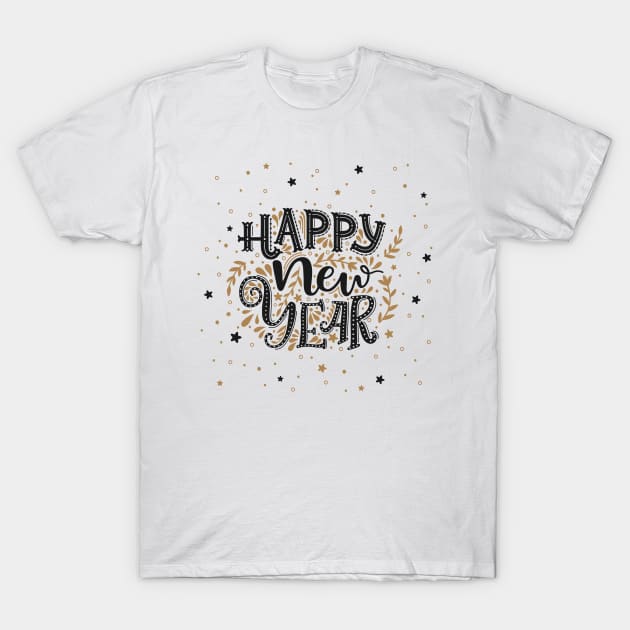 Dedicated to New Year T-Shirt by designdaking